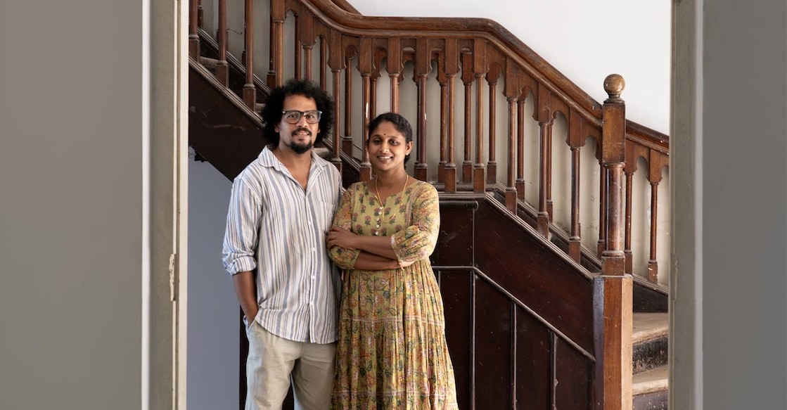 R B Shajith and Smitha M Babu. Photo: Special Arrangement. 