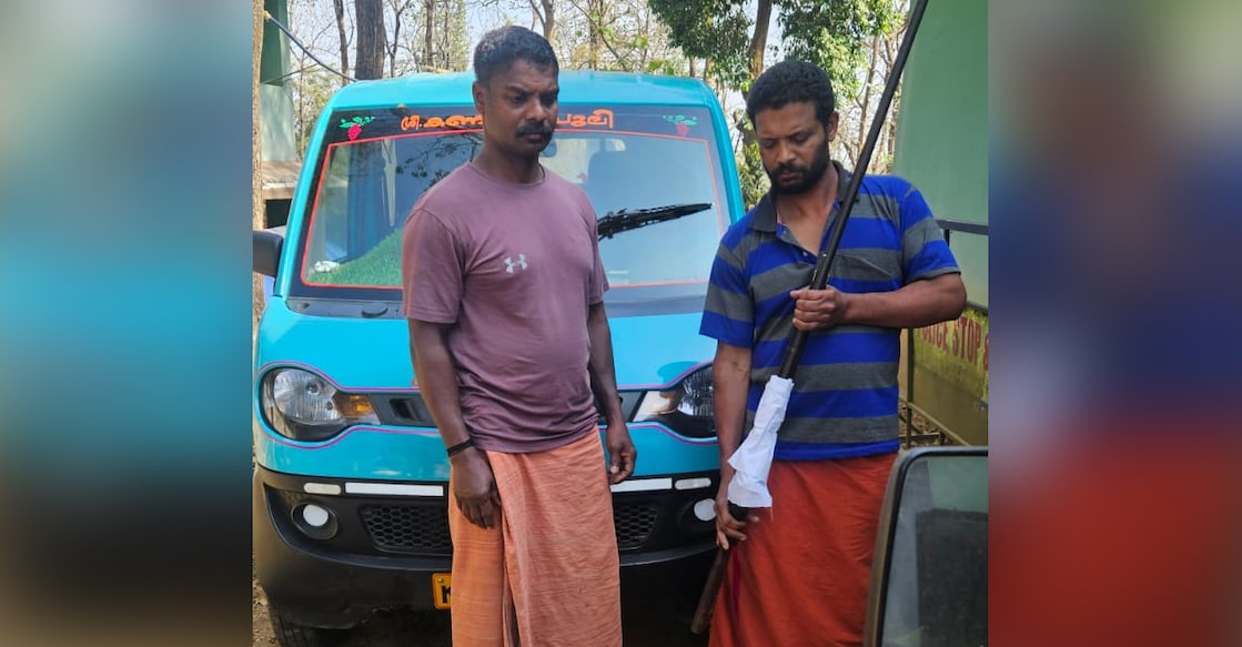 Abeesh A (40) and Madhu (44). Photo: Special Arrangement