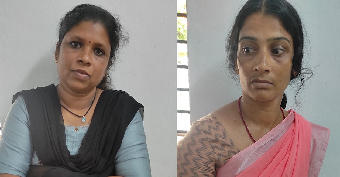 Usha (L) and Devi. Photo: Special arrangement