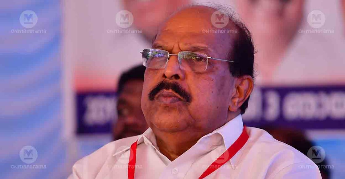 G Sudhakaran. File Photo: Manorama
