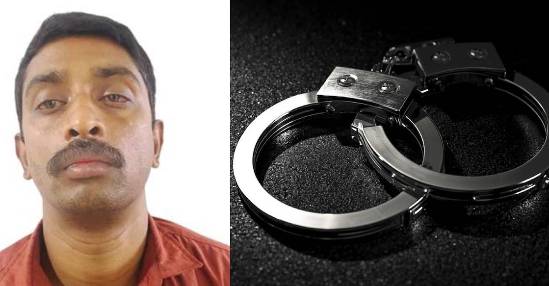 D Akhil, the accused in the case related to trapping a woman in Wayanad and swindling money from her. Photo: Special Arrangement