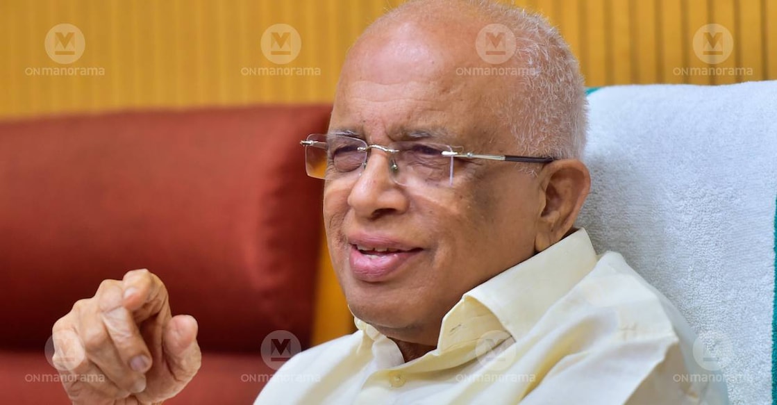 K Krishnankutty, electricity minister of Kerala. Photo: Manorama Archives