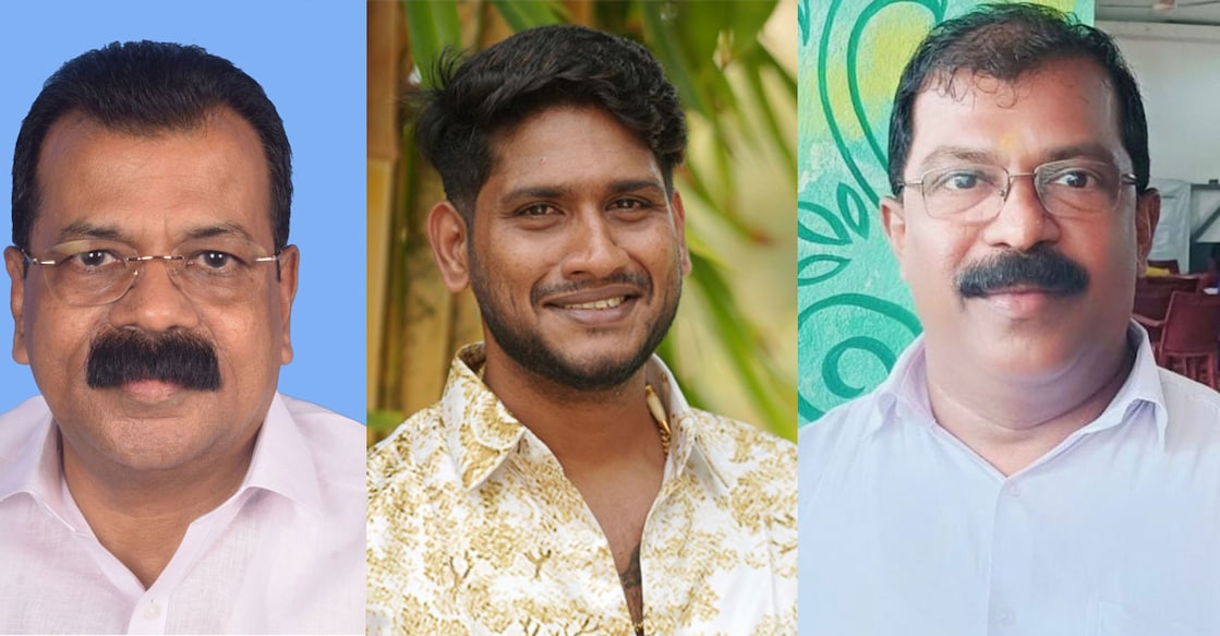 Sunny Thomas (From Left), Akhil Marar and Ravi Kulangara. Photo: Special Arrangement