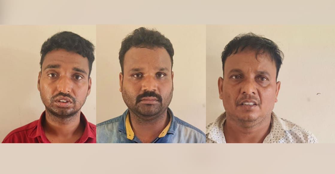 Mahamood Alam (35), Abdullah Rajak (34), Mohammed Safar (40). Photo: Special Arrangement