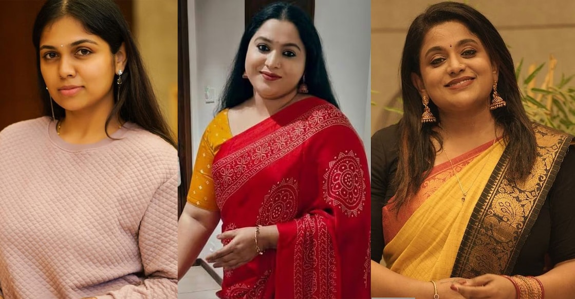 Anjali Nair (Left), Lakshmi Priya and Veena Nair. Photo: Facebook