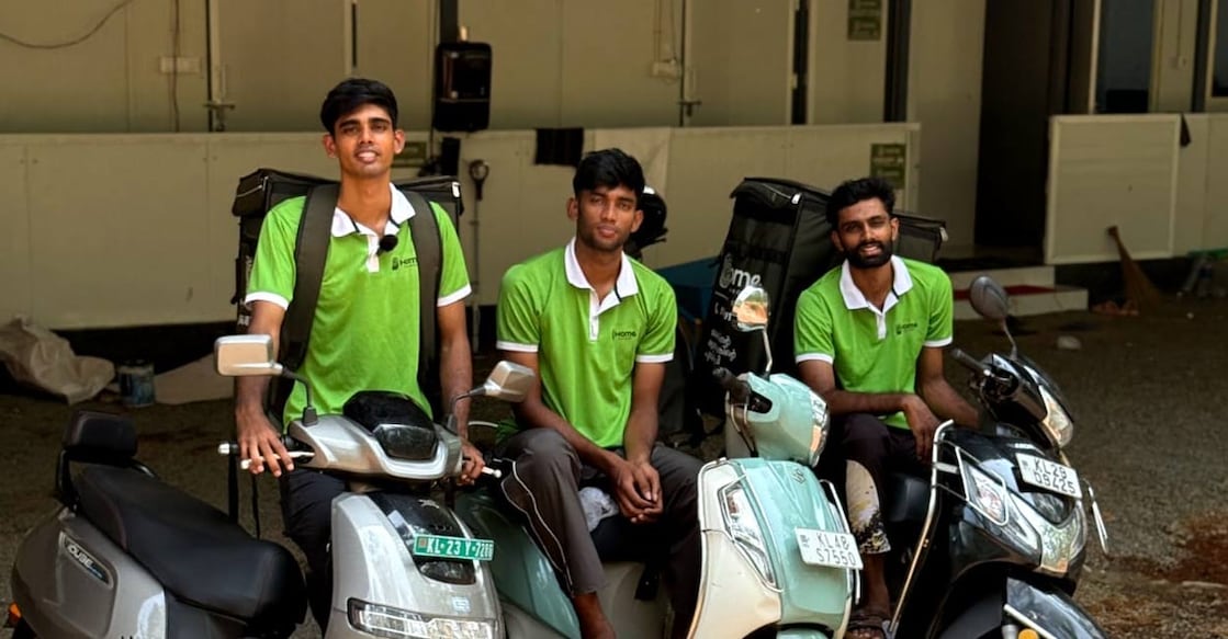 Akhil G P, Muhammed Sahad S and Anzil K A. Photo: Special Arrangement.