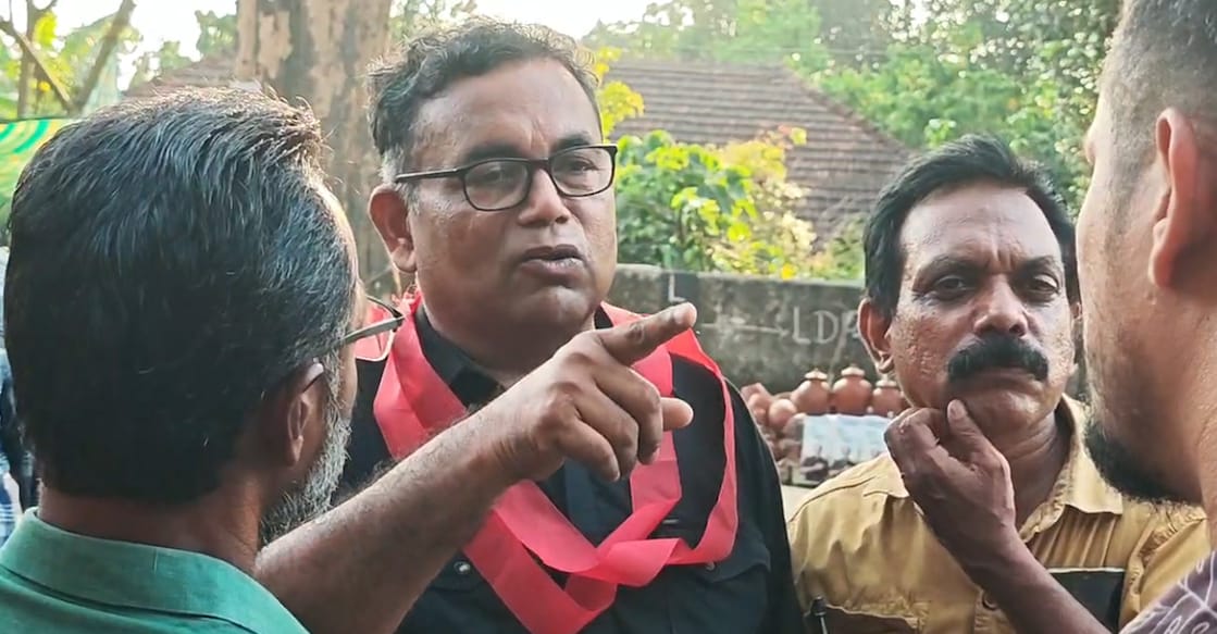 Roopesh after he was released from prison. Photo: Special arrangement