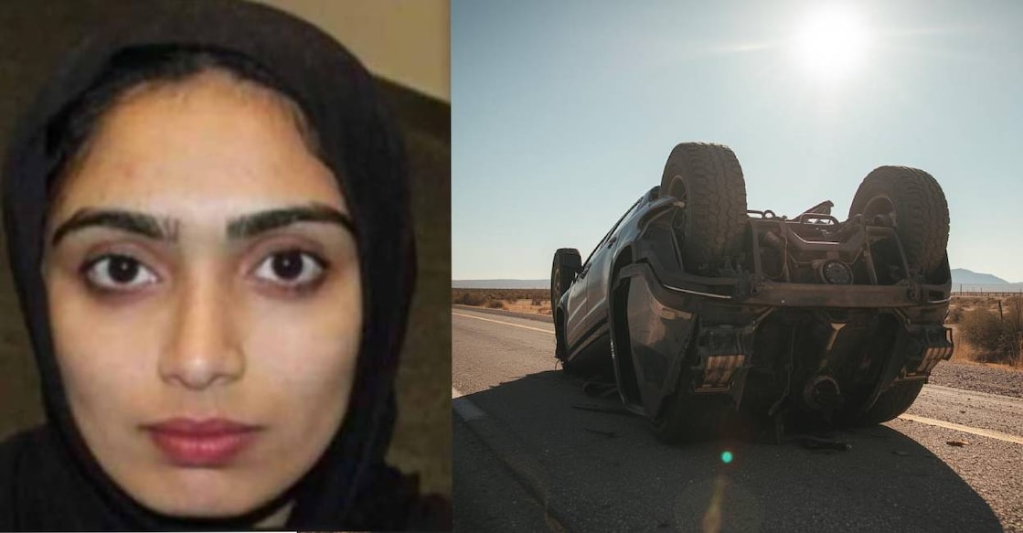 This combination of pictures shows Hida and an Ai generated image of the accident scene. Photo: Special Arrangement/ Canva.