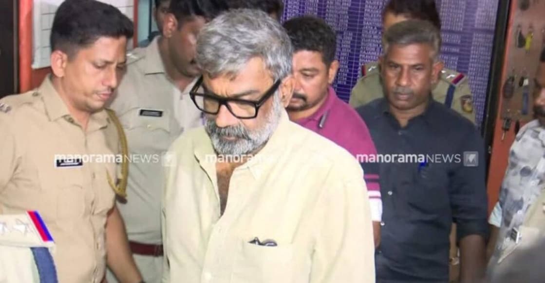 Ranjith at Ernakulam General Hosptial. Photo: Manorama News