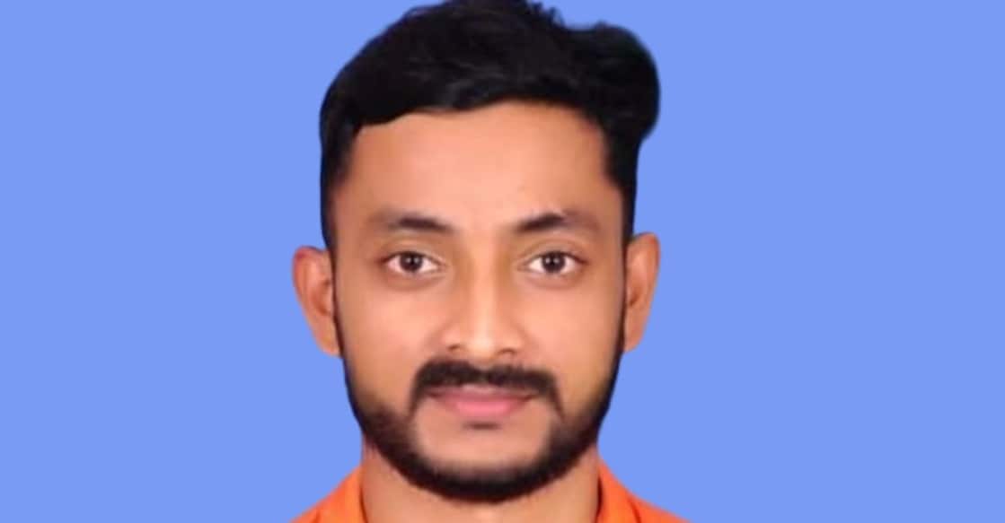 Abhijith Sudhakaran. Photo: Special arrangement