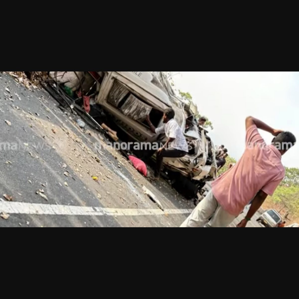 Eight Malappuram school staff feared dead as van plunges off Valparai ghat road