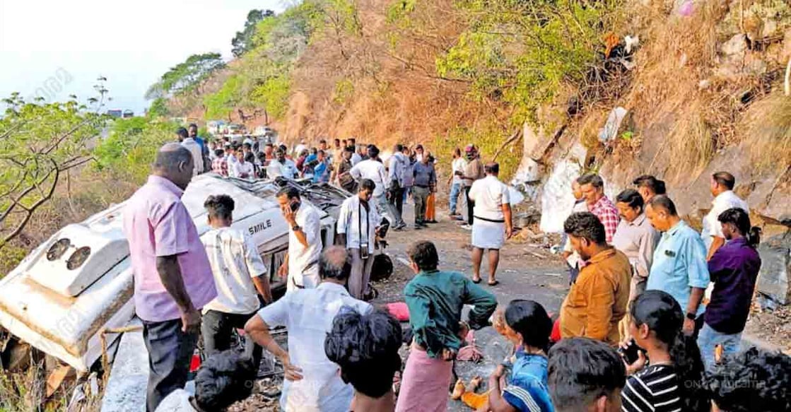 Site of crash in Valparai, Tamil Nadu. Photo: Manorama