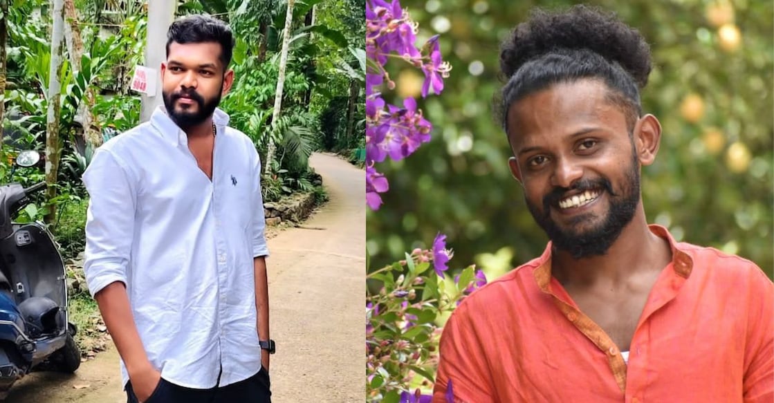 The murdered Rahul Sunny (L) and the accused Sajayan. Photo: Special arrangement