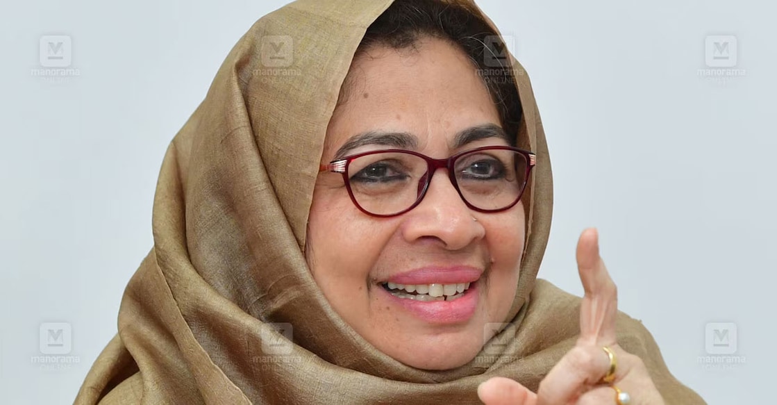 Noorbina Rasheed. Photo: Manorama Online