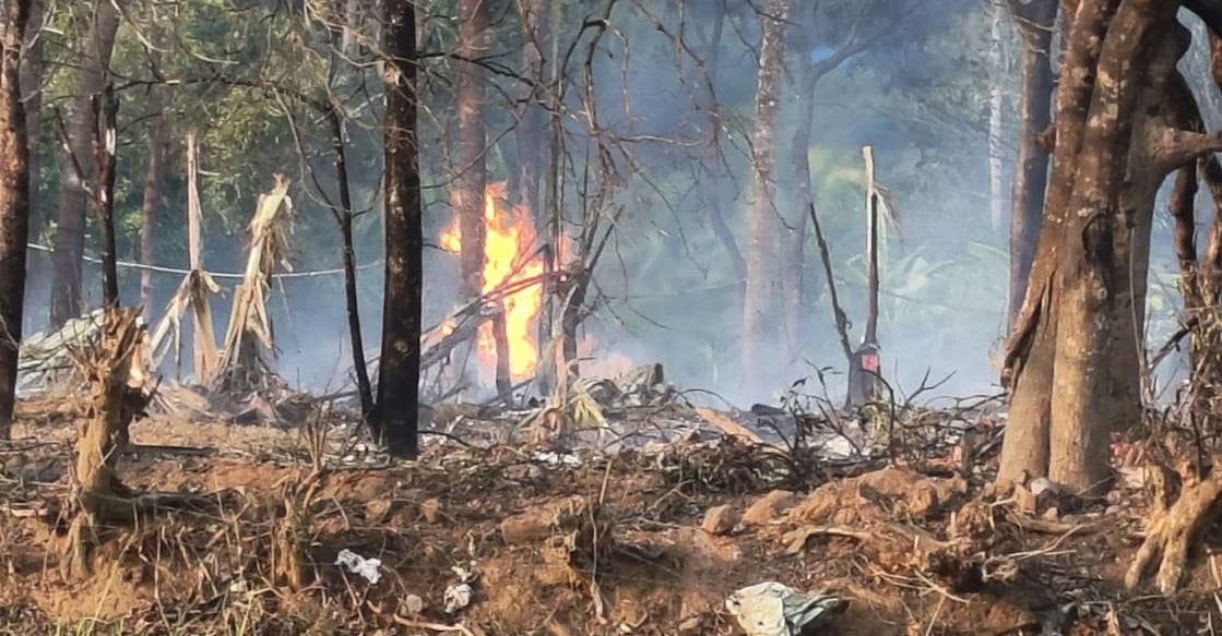 The blast occurred on Tuesday afternoon at a unit storing firecrackers for the annual Thrissur Pooram festival, which began on Monday. Photo: Special Arrangement