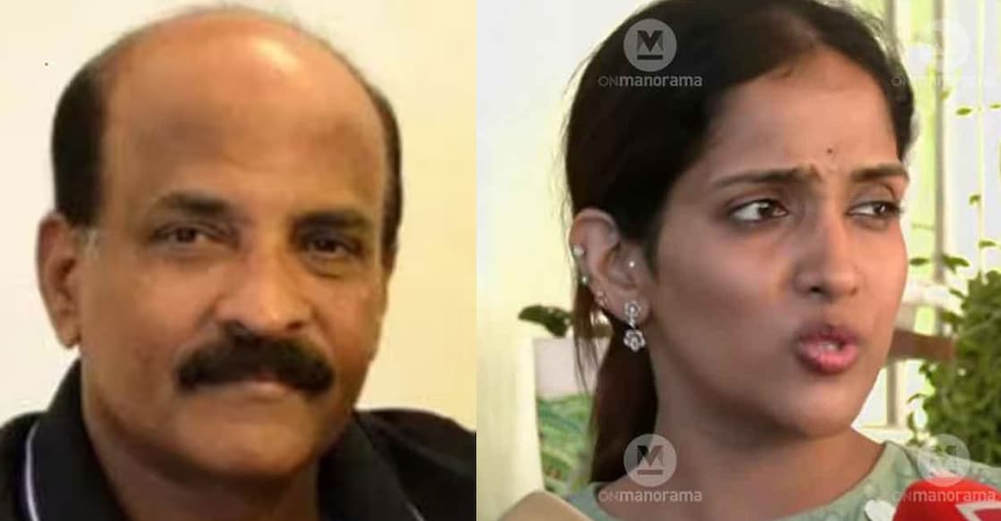 Ramachandran (Left), Arathy R Menon. File Photo: Manorama 