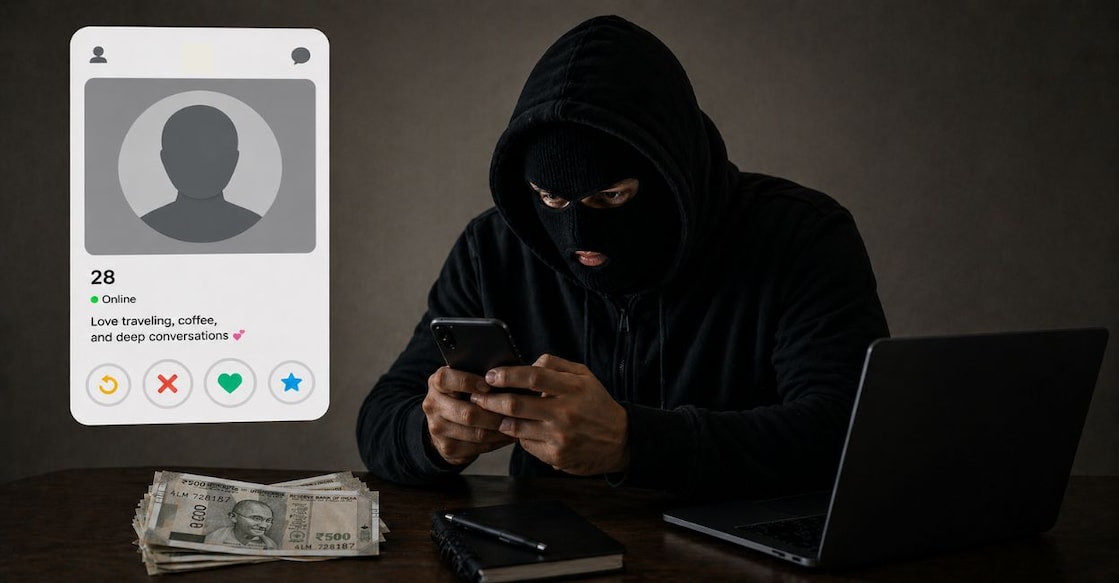 Vaishnavi article image  - Dating app scam representational Image