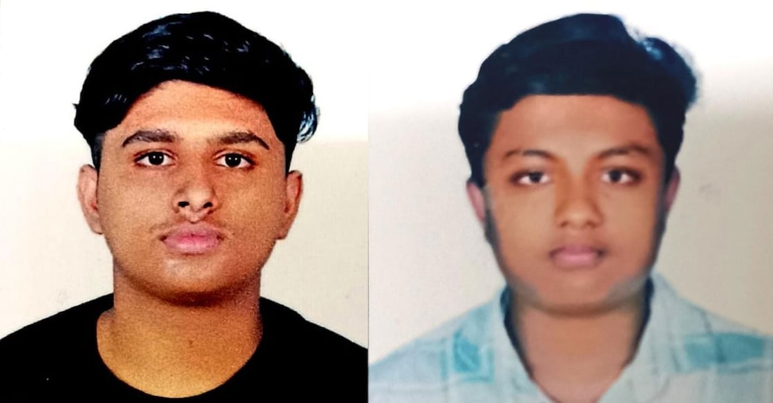 Ajsal (Left), Ajsal. Photo: Special Arrangement