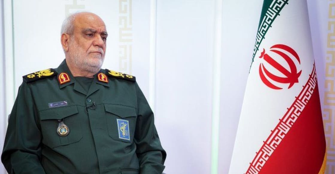 Major General Majid Khademi. Photo: X/@rahul4bisht