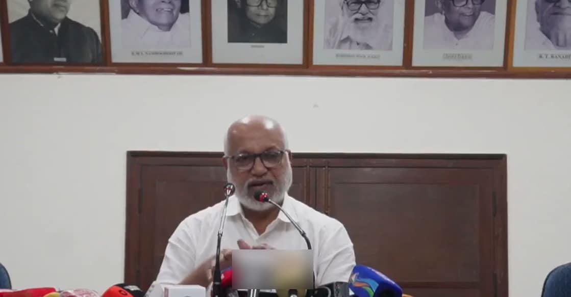 CPM General Secretary MA Baby. Photo: Screengrab/Facebook/CPIM Kerala