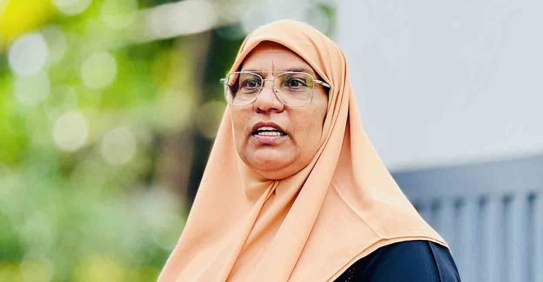 Vanitha League state president Suhra Mampad. Photo: Facebook/Suhra Mampad.