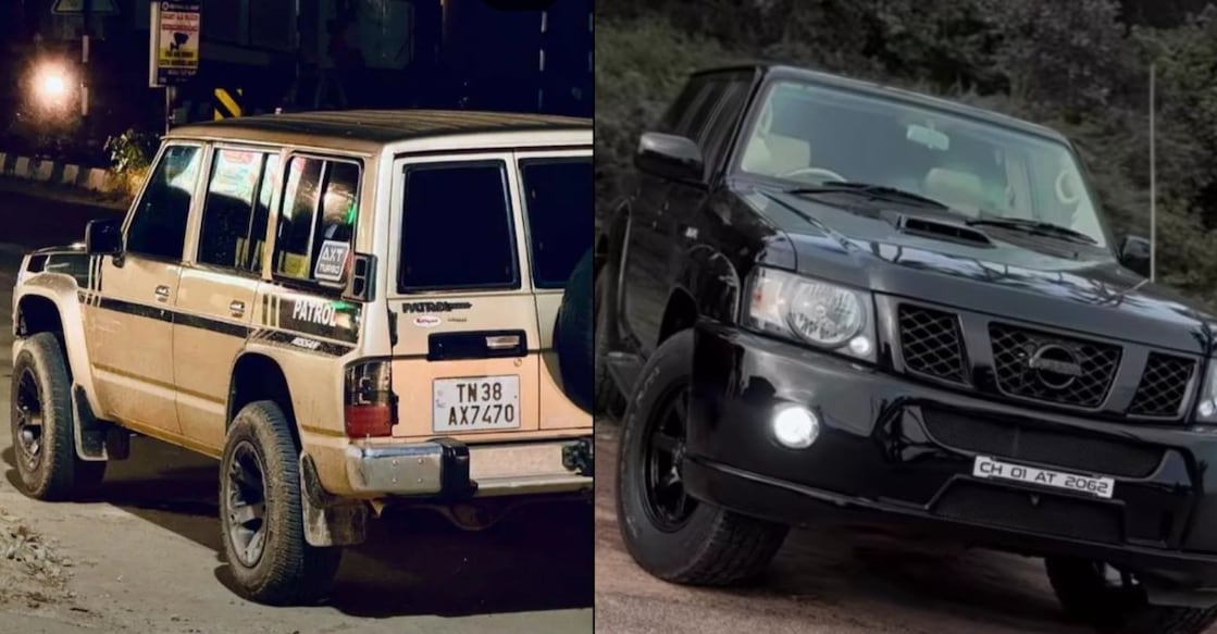 The vehicles seized by the Customs department. Photos: Special Arrangement. 