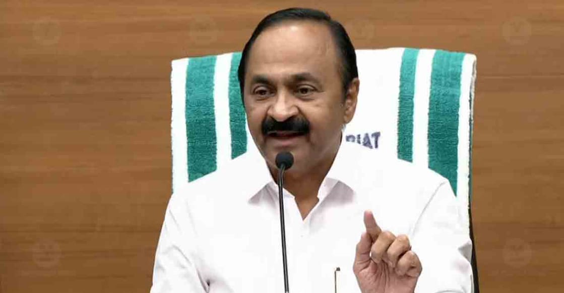 Chief Minister VD Satheesan. Photo: Screengrab/Manorama News