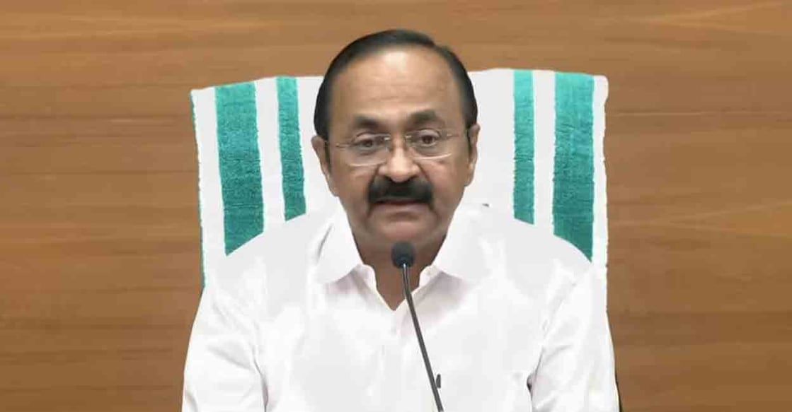 Kerala Chief Minister VD Satheesan. Photo: Screengrab/ Manorama News