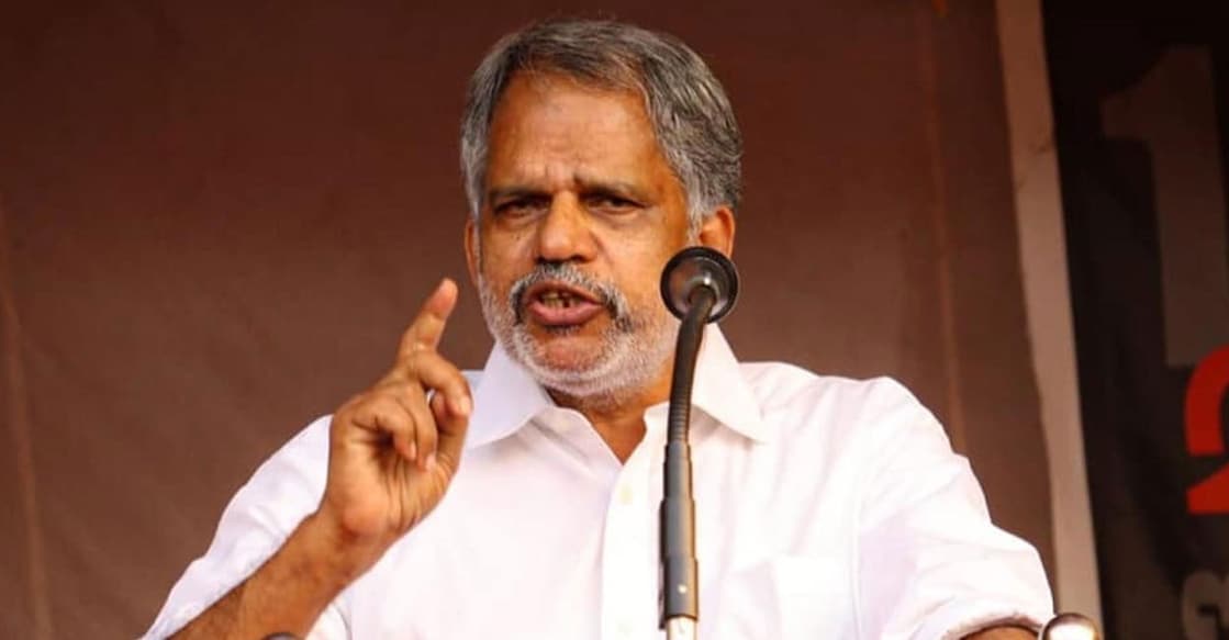 A Vijayaraghavan. Photo: Manorama 
