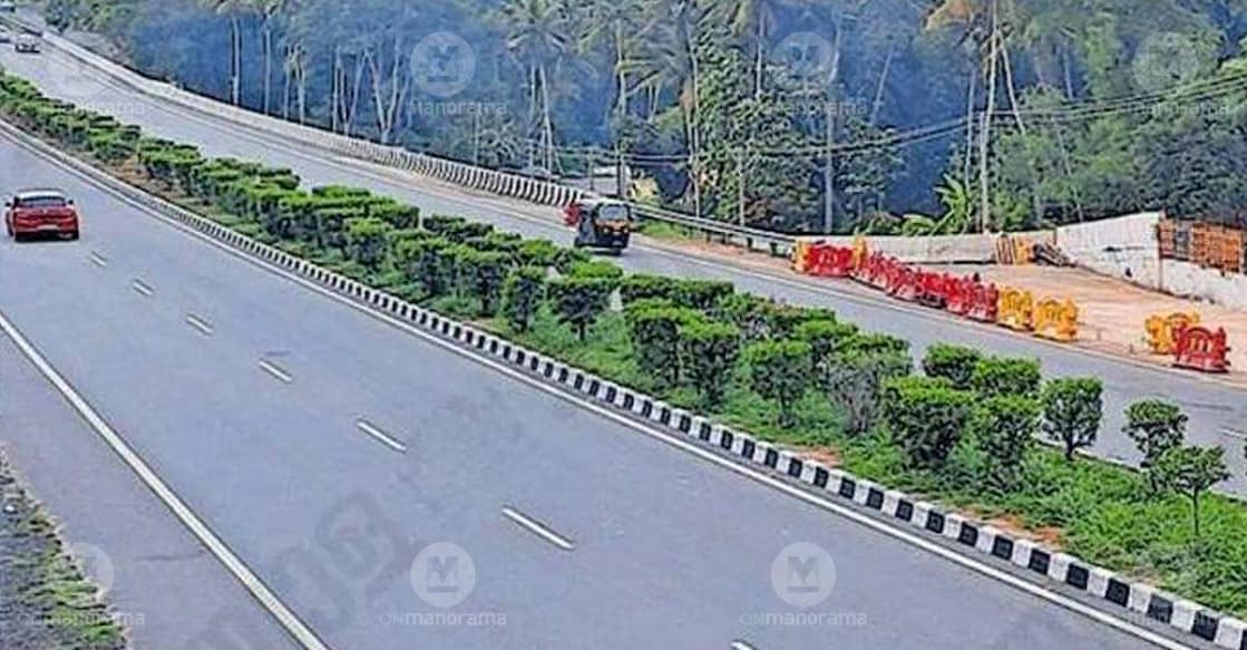 The section of road connecting the Vizhinjam International Seaport to the Kazhakoottam–Karode bypass. Photo: Special arrangement