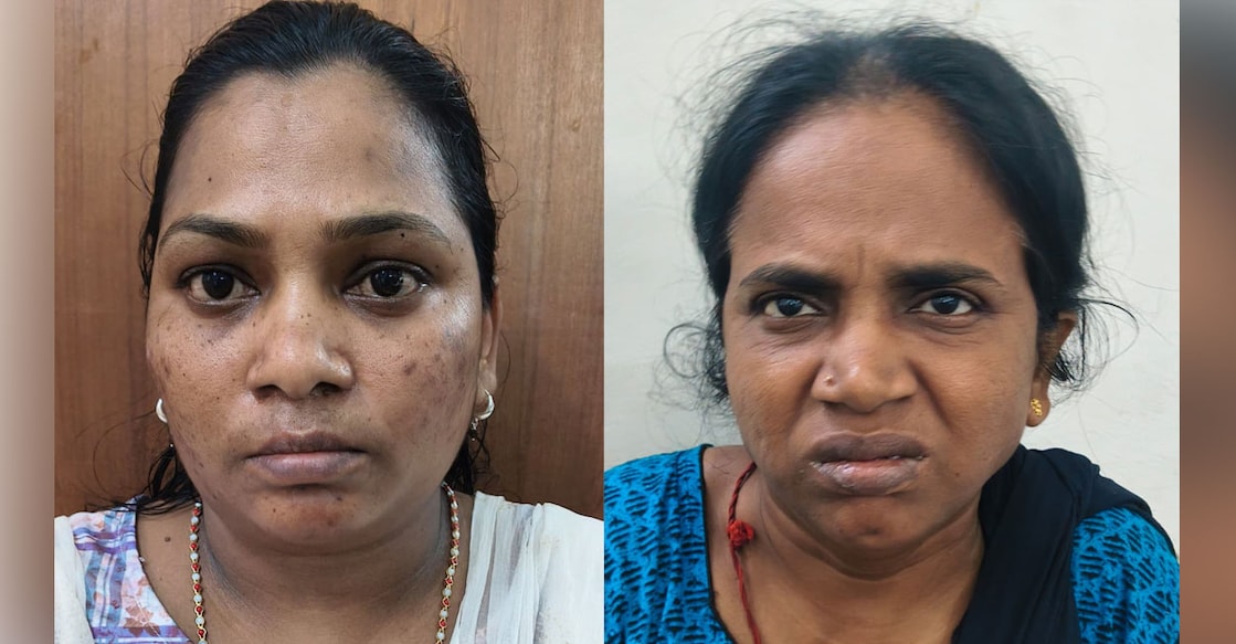 Sudha (Left) and Lakshmi. Photo: Special Arrangement