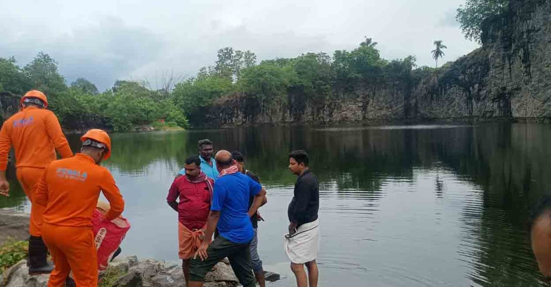 Quarry waters in Perumbavoor. Photo: Special arrangement