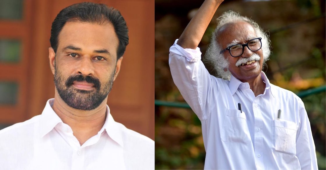 T O Mohanan (Left), Ramachandran Kadannapalli. Photo: Facebook