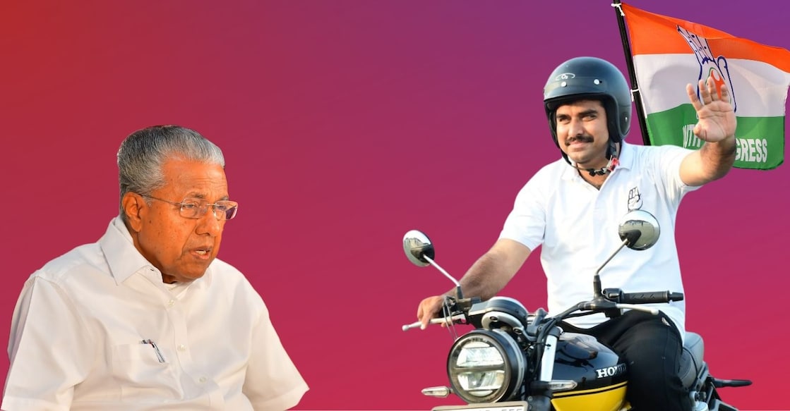 Pinarayi Vijayan and V P Abdul Rasheed. Photo: Onmanorama