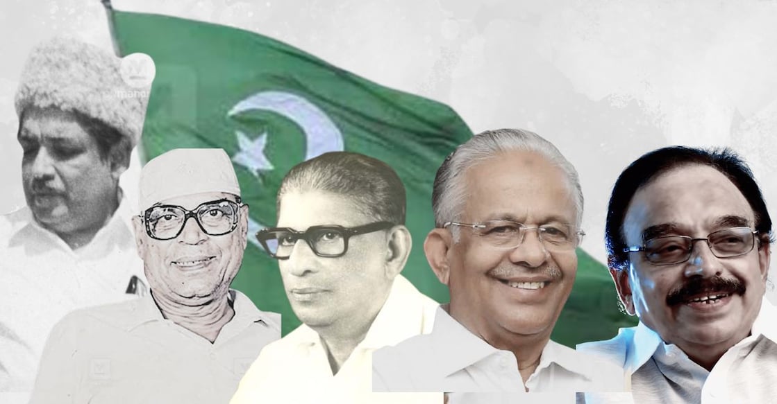 C H Mohammed Koya, U A Beeran,  Chakkeeri Ahmed Kutty, E T Mohammed Basheer,  P K Abdu Rabb. Photo: Onmanorama