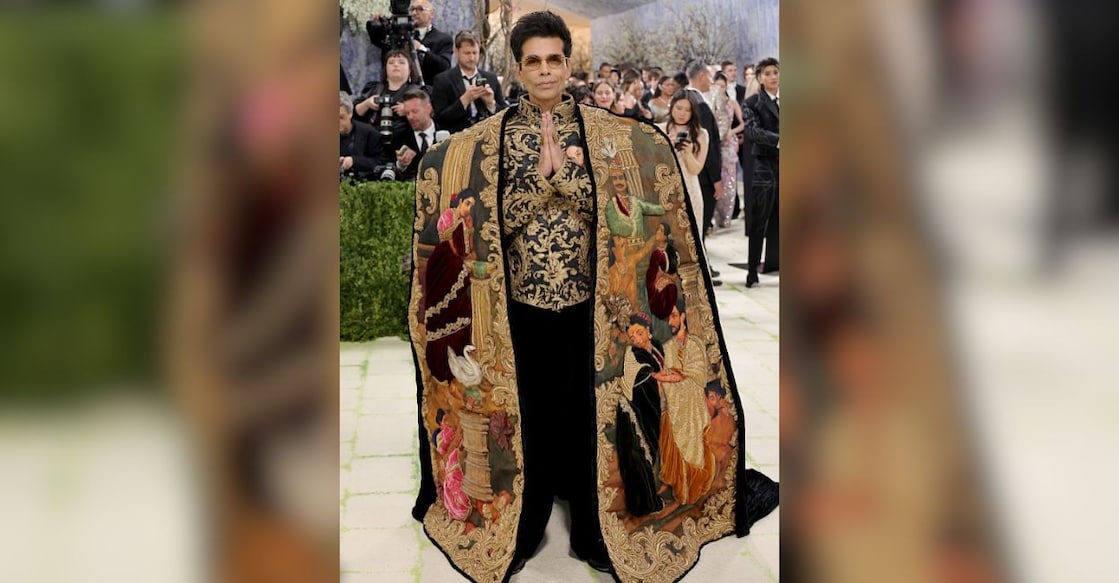 Karan Johar's Met Gala costume. Photo: Instagram/karanjohar