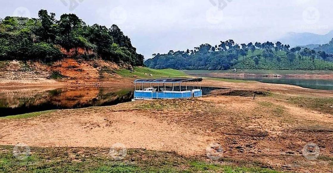 Boat landing area at Anayirankal remains deserted after boating activities were halted. Photo: Special arrangement