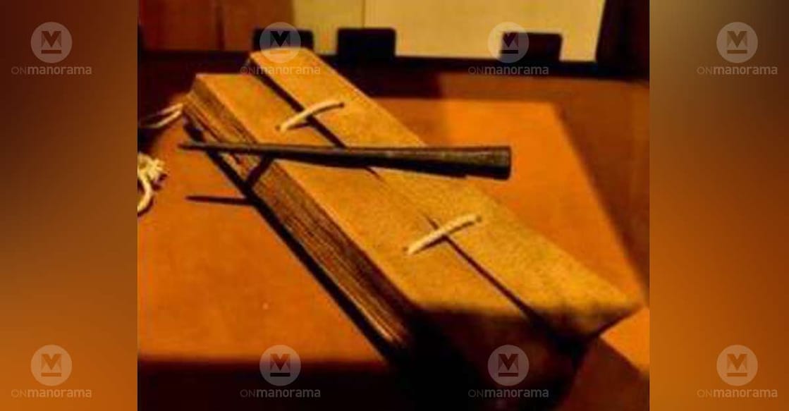 Among the palm-leaf records reported missing from the University of Kerala’s collection were several manuscripts donated by members of families, who had preserved the rare documents over generations. Representational photo: Special arrangement