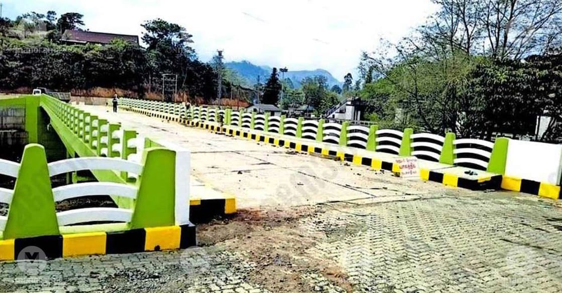 The newly constructed Pothamedu Bridge near the Old Munnar Head Works Dam. Photo: Special arrangement