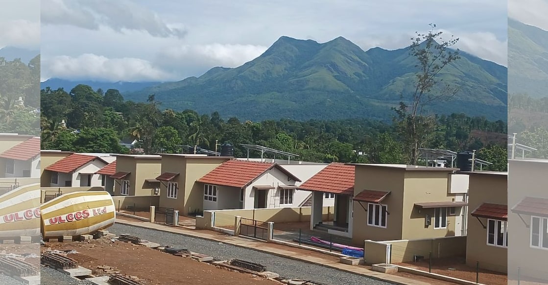 The Wayanad Township Project for Mundakkai-Chooralmala landslide survivors at the Elstone Estate land near Kalpetta. Photo: Special arrangement
