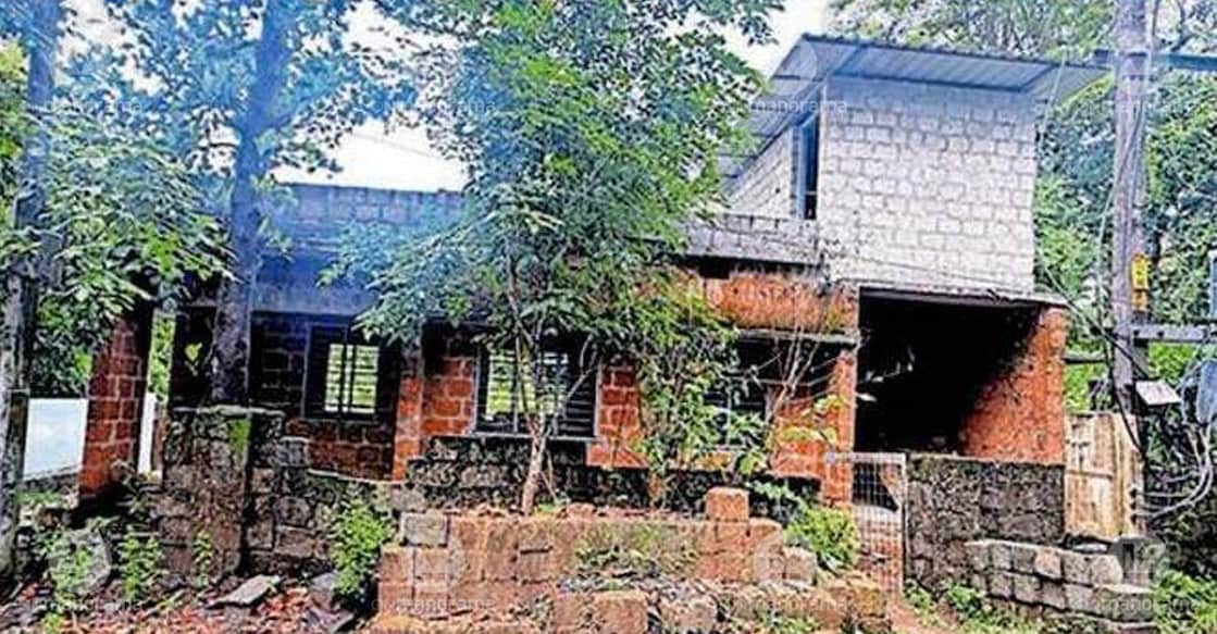 The library building at Vallur Centre has reached the final stage of construction but remains incomplete. Photo: Special arrangement