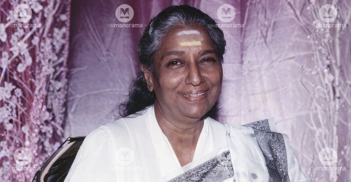 S Janaki. Photo: Manorama Archives