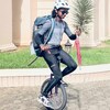 Kerala youth on unicycle & zero budget pedals from Parasala to Kasaragod against drug abuse
