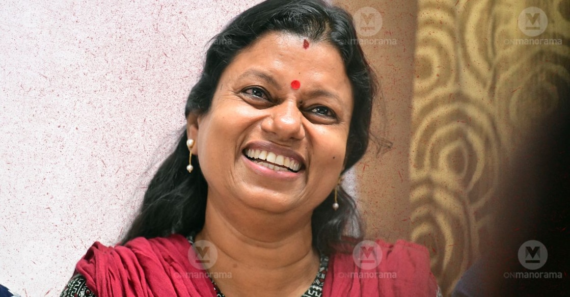 Bindu Krishna. File Photo: Manorama.