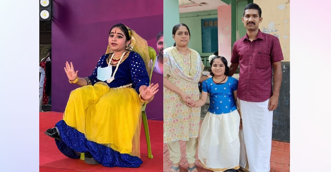 Ashtami and her parents