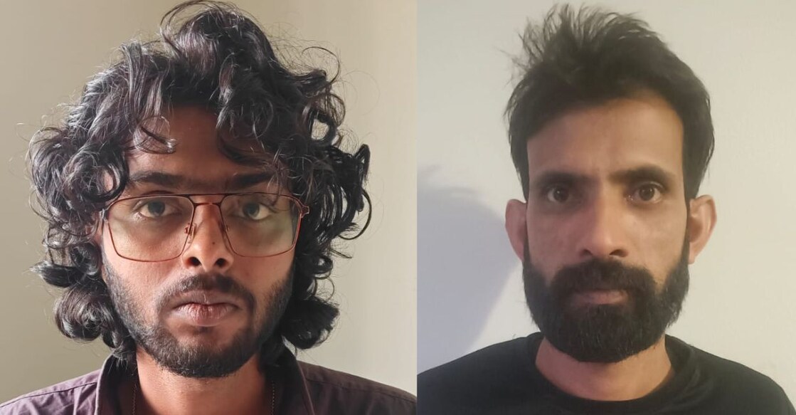 Nandu (L) and Subair. Photo: Special arrangement