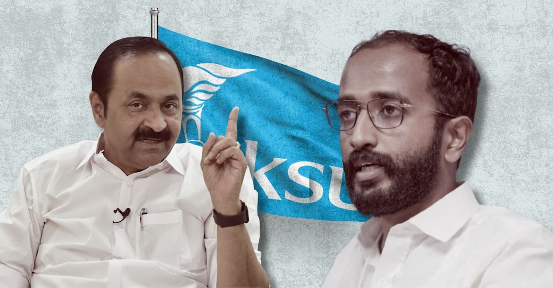VD Satheesan, Aloshious Xavier. Photo: Onmanorama