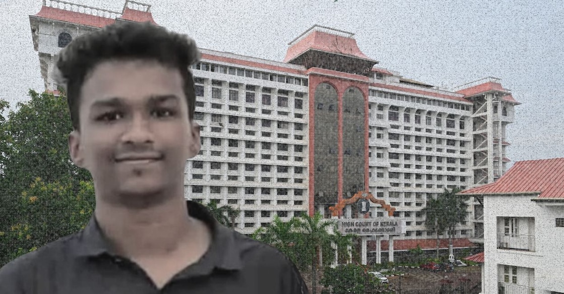 1) Nithin Raj (Photo: Special Arrangement), 2) Kerala High Court (Photo: Manorama).