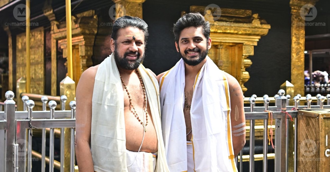 Kandararu Rajeevaru and Kandararu Brahmadathan. File Photo: Manorama. 