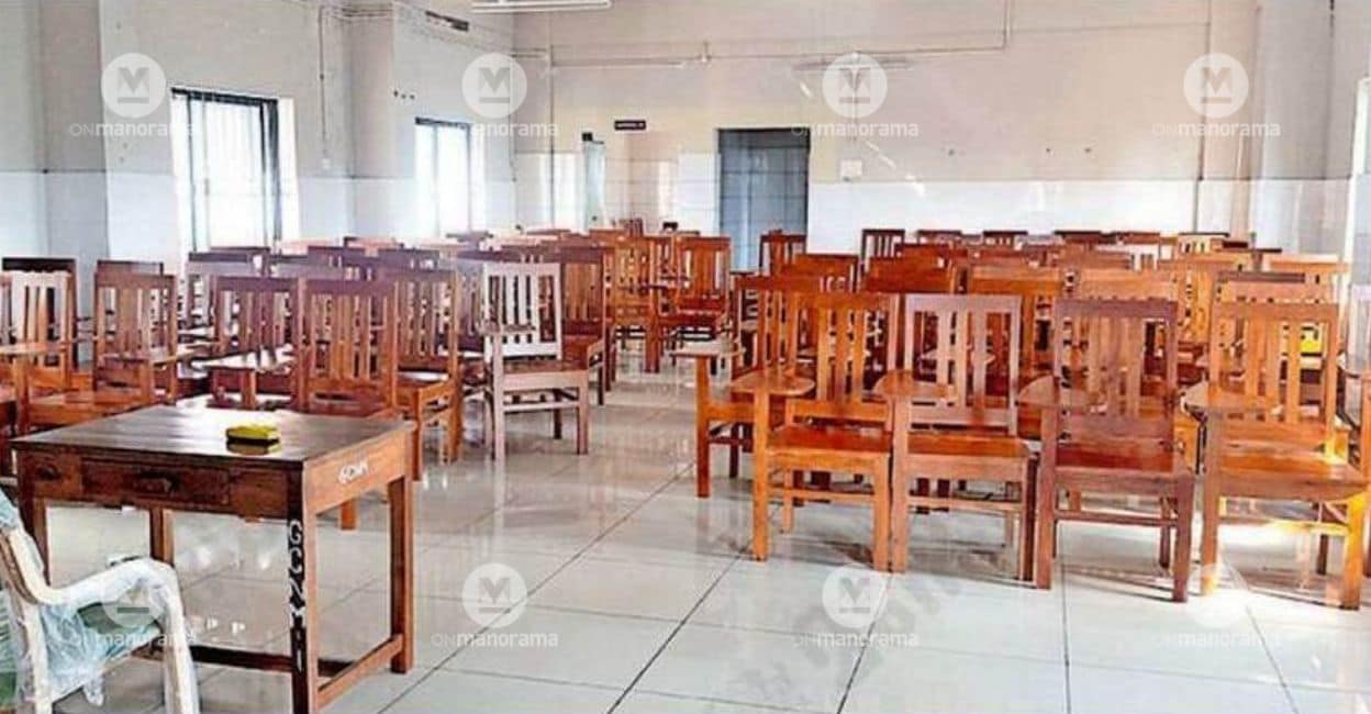 The students attend classes from the second floor of a three-storey building at the Government Medical College, where the ground floor houses the.nursing college manjer, manjeri nursing education, government nursing college, new nursing campus, health infrastructure kerala, medical college facilities, student learning environment, public works department, cherani land project, nursing school development, hostel accommodation, staff quarters needed, academic block construction, district collector directive, nursing college issues